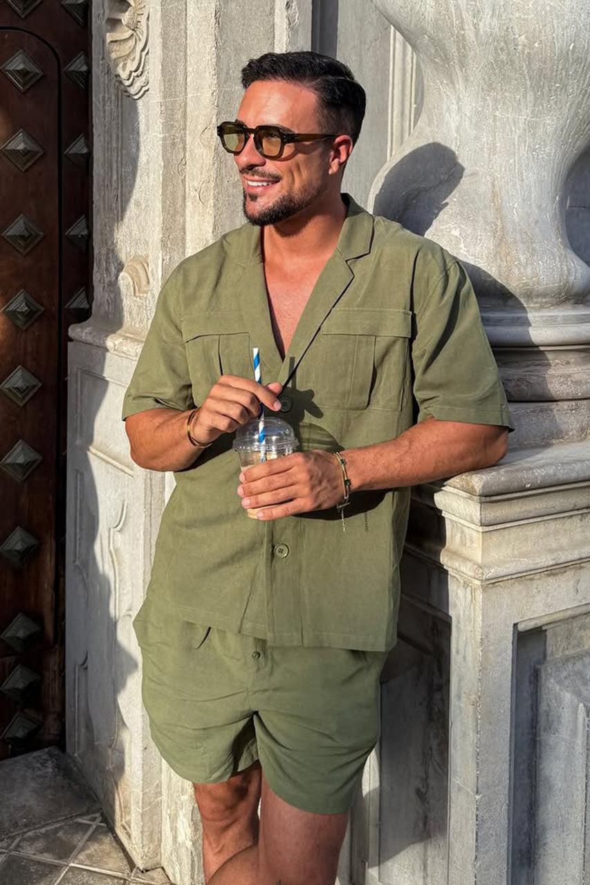 Runaway The Label ALVARO SHORT - KHAKI