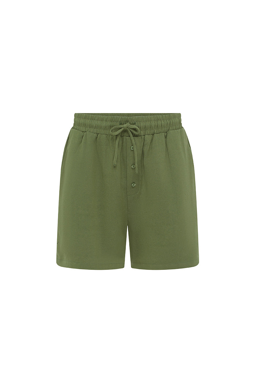 Runaway The Label ALVARO SHORT - KHAKI