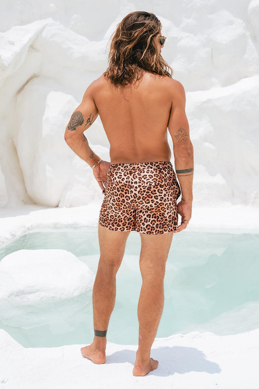 Runaway The Label AMALFI SHORT - LEOPARD