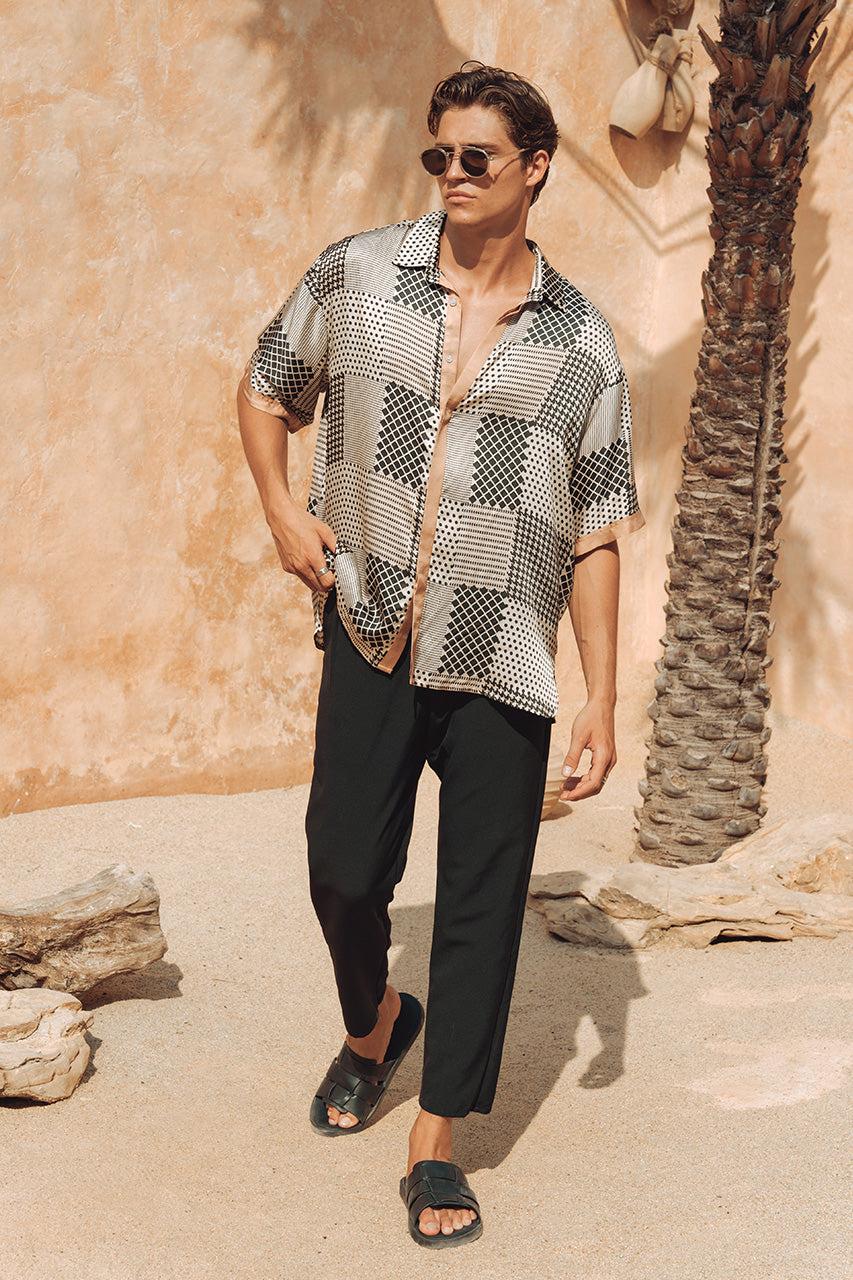 Runaway The Label ANDREAS SHIRT - ANDREAS PRINT