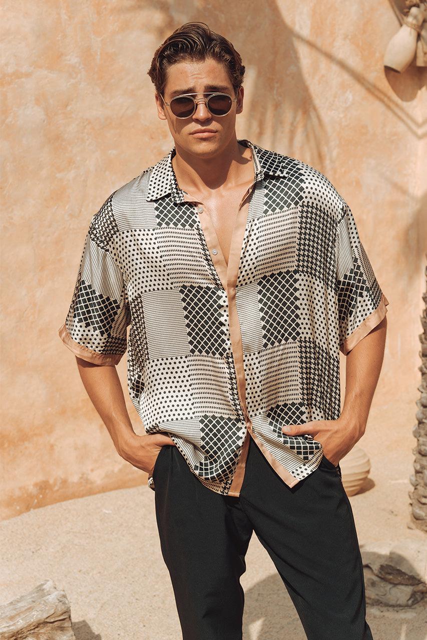 runaway the label ANDREAS SHIRT - ANDREAS PRINT