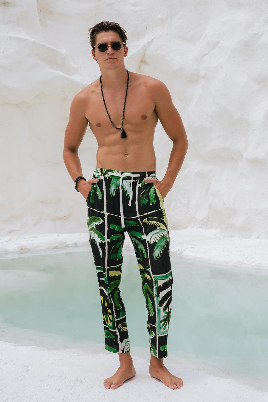 runaway the label ARLO PANT - GREEN