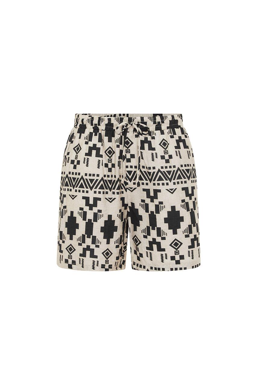 Runaway The Label AZAR SHORT - SAND/BLACK