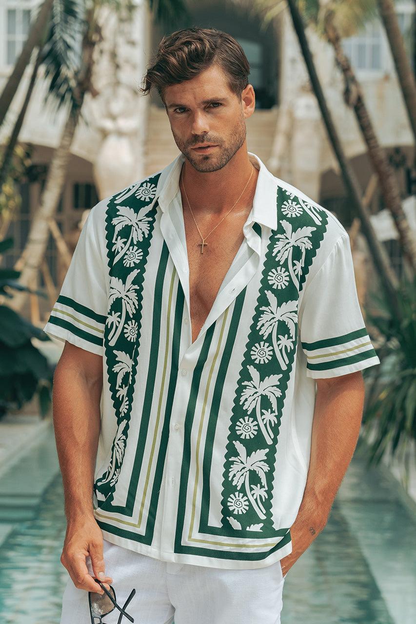 Runaway The Label BLAKE SHIRT - GREEN