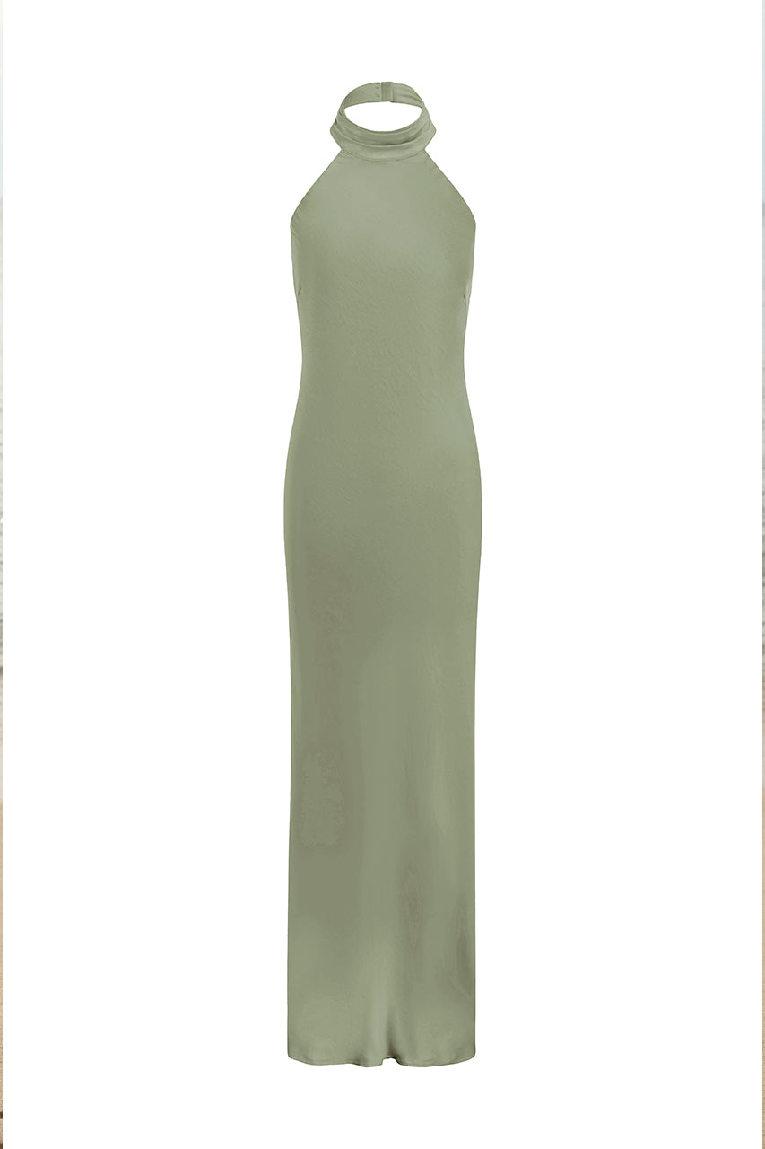 Runaway The Label BRIGITTE MAXI DRESS - SAGE
