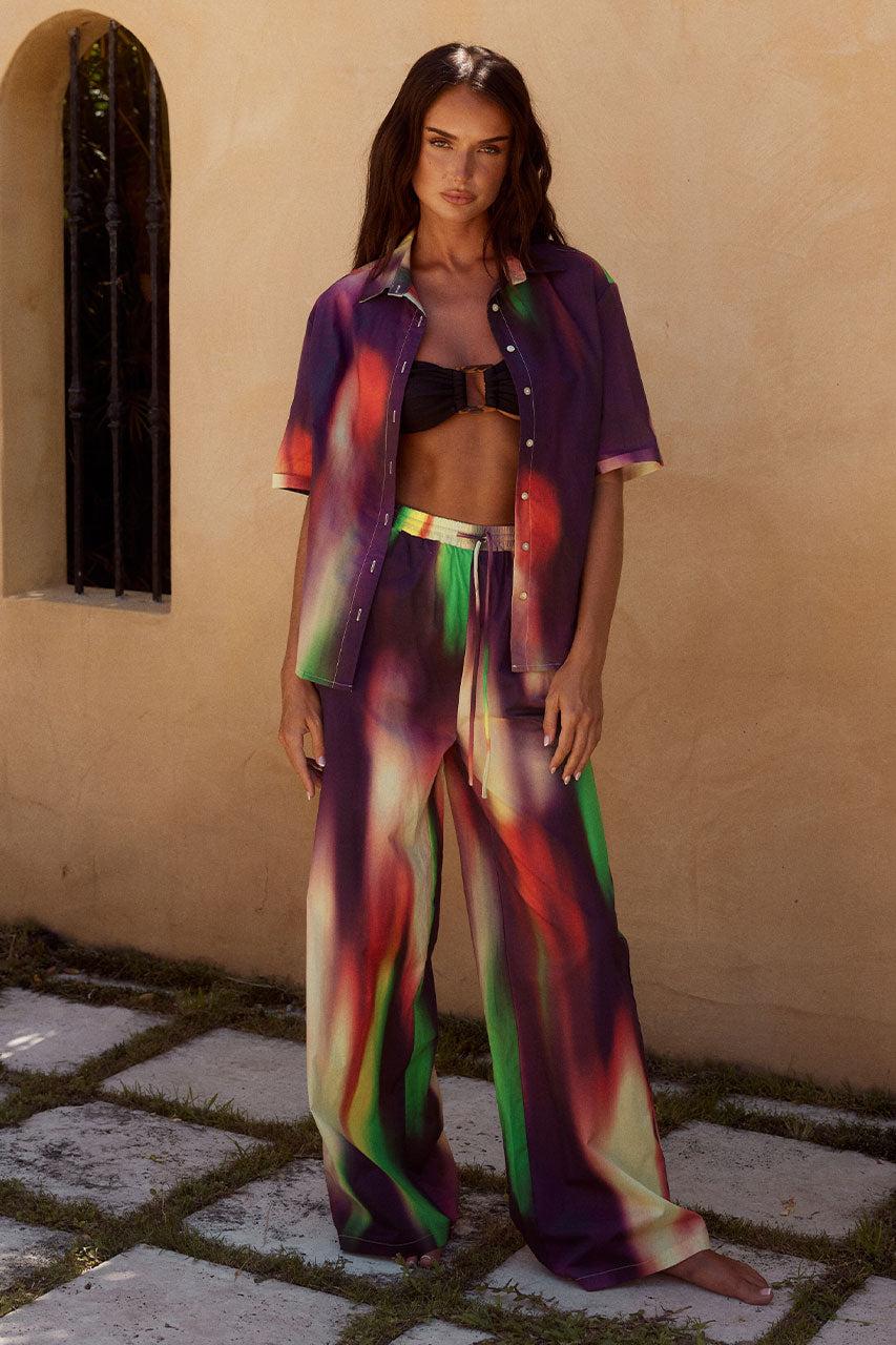 Runaway The Label CAPANI SHIRT - CYPRUS PRINT