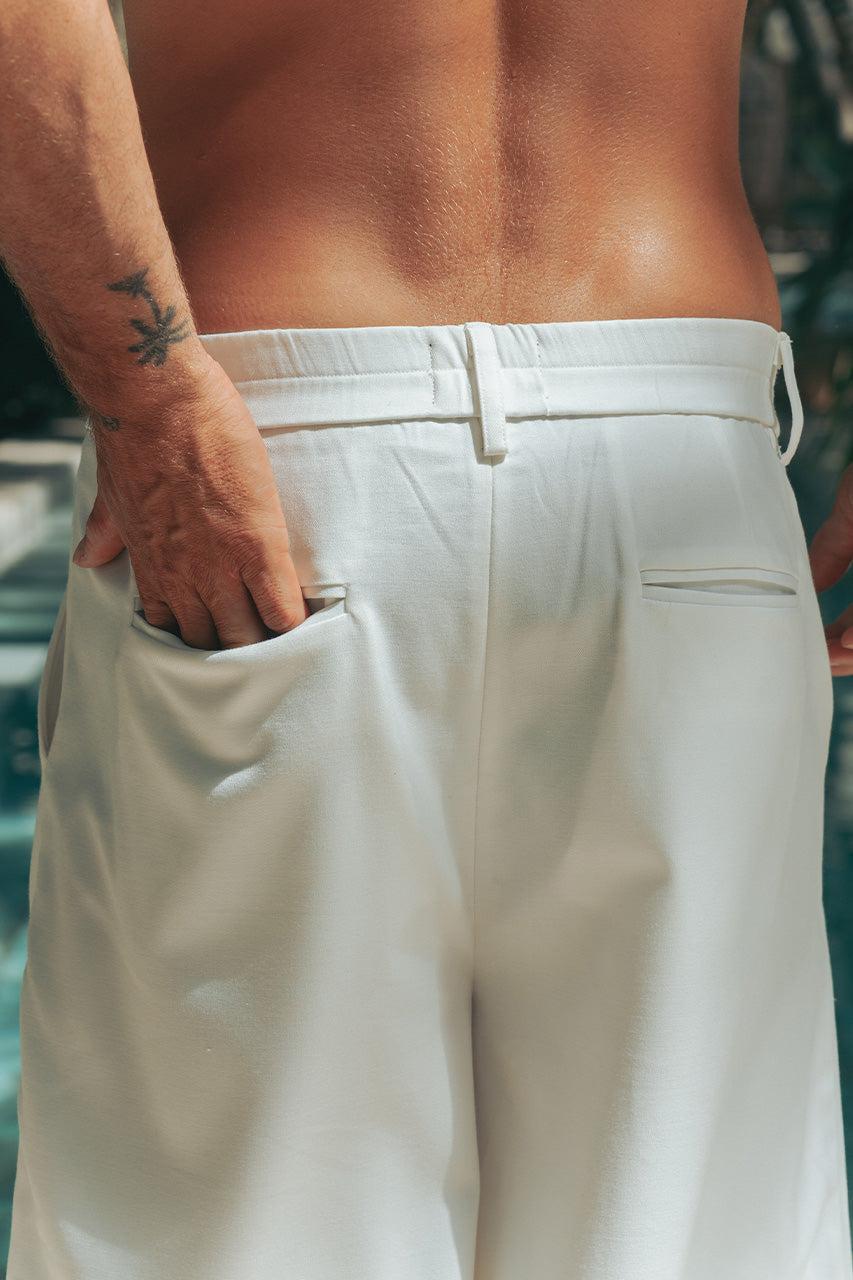 Runaway The Label DAMON SHORTS - WHITE