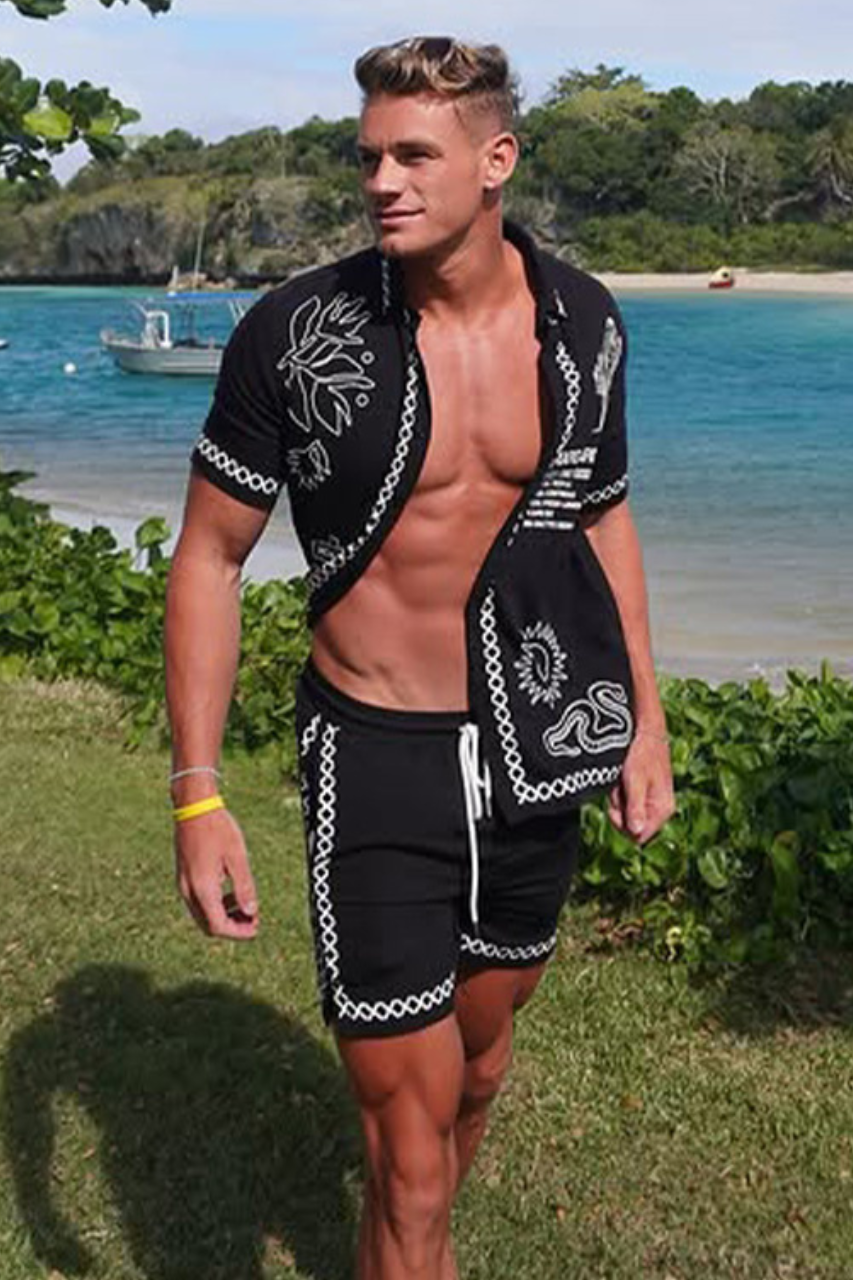 Runaway The Label DIEGO SHIRT - BLACK