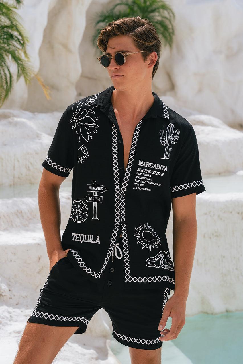 Runaway The Label DIEGO SHORT - BLACK