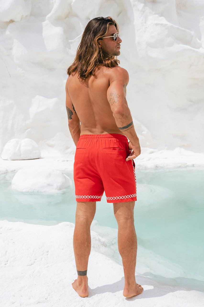 Runaway The Label DIEGO SHORT - RED