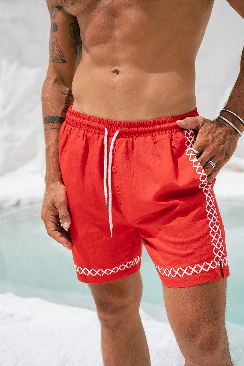 Runaway The Label DIEGO SHORT - RED
