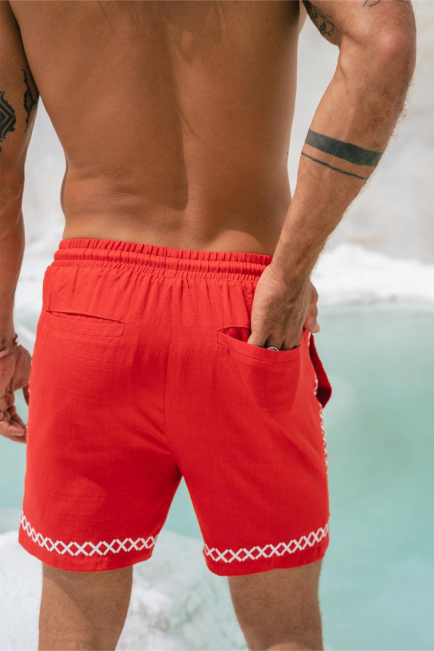 Runaway The Label DIEGO SHORT - RED