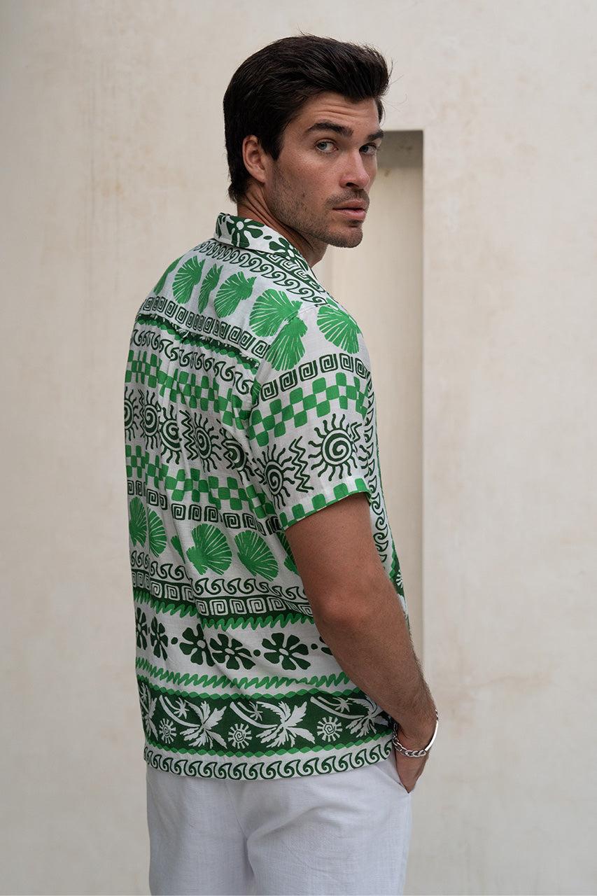 Runaway The Label EMERSON SHIRT - GREEN