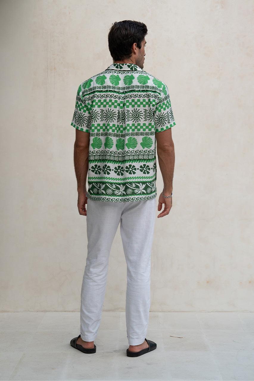 Runaway The Label EMERSON SHIRT - GREEN