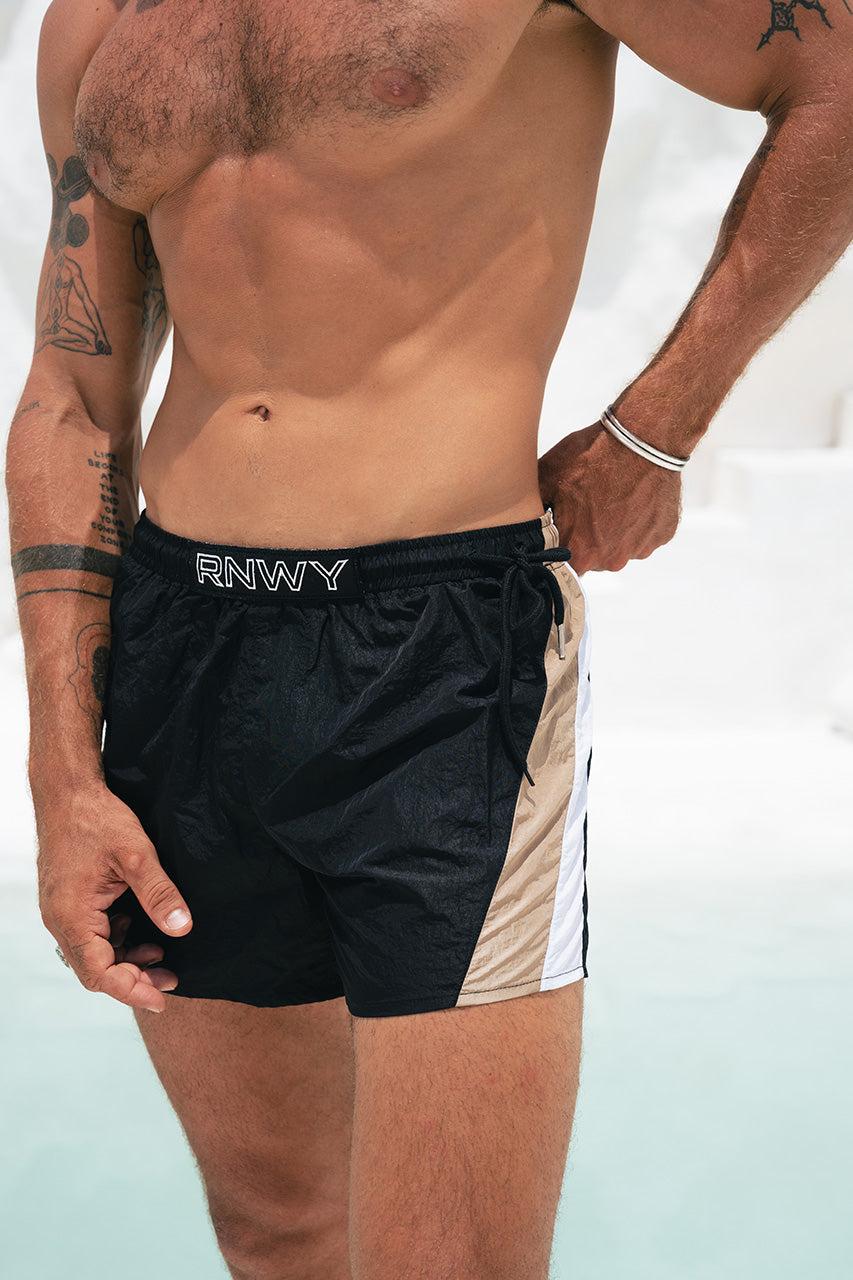 Runaway The Label EVERETT SHORT - BLACK