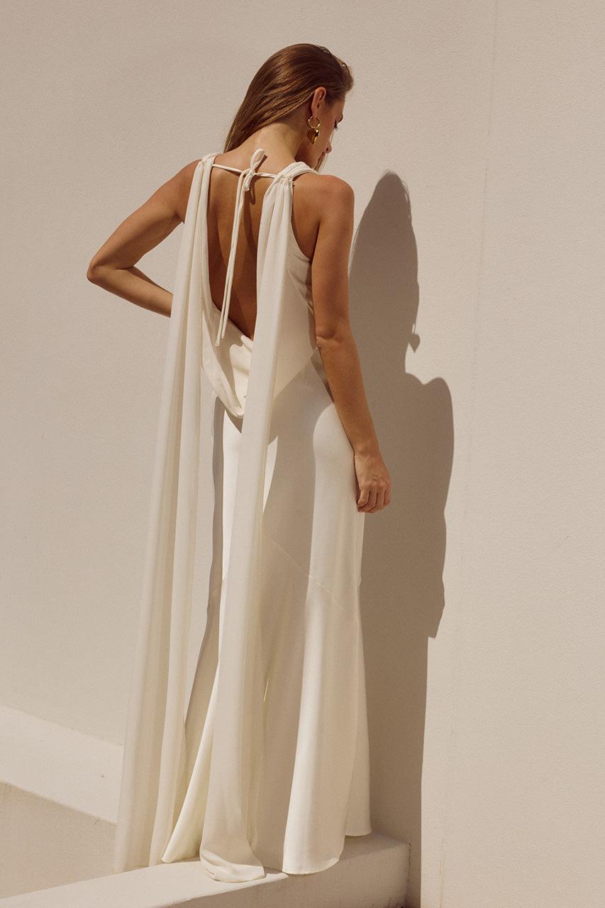 Runaway The Label GABRIELLA MAXI DRESS - IVORY