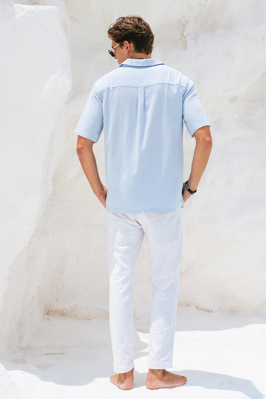 Runaway The Label GALLANI SHIRT - SKY BLUE