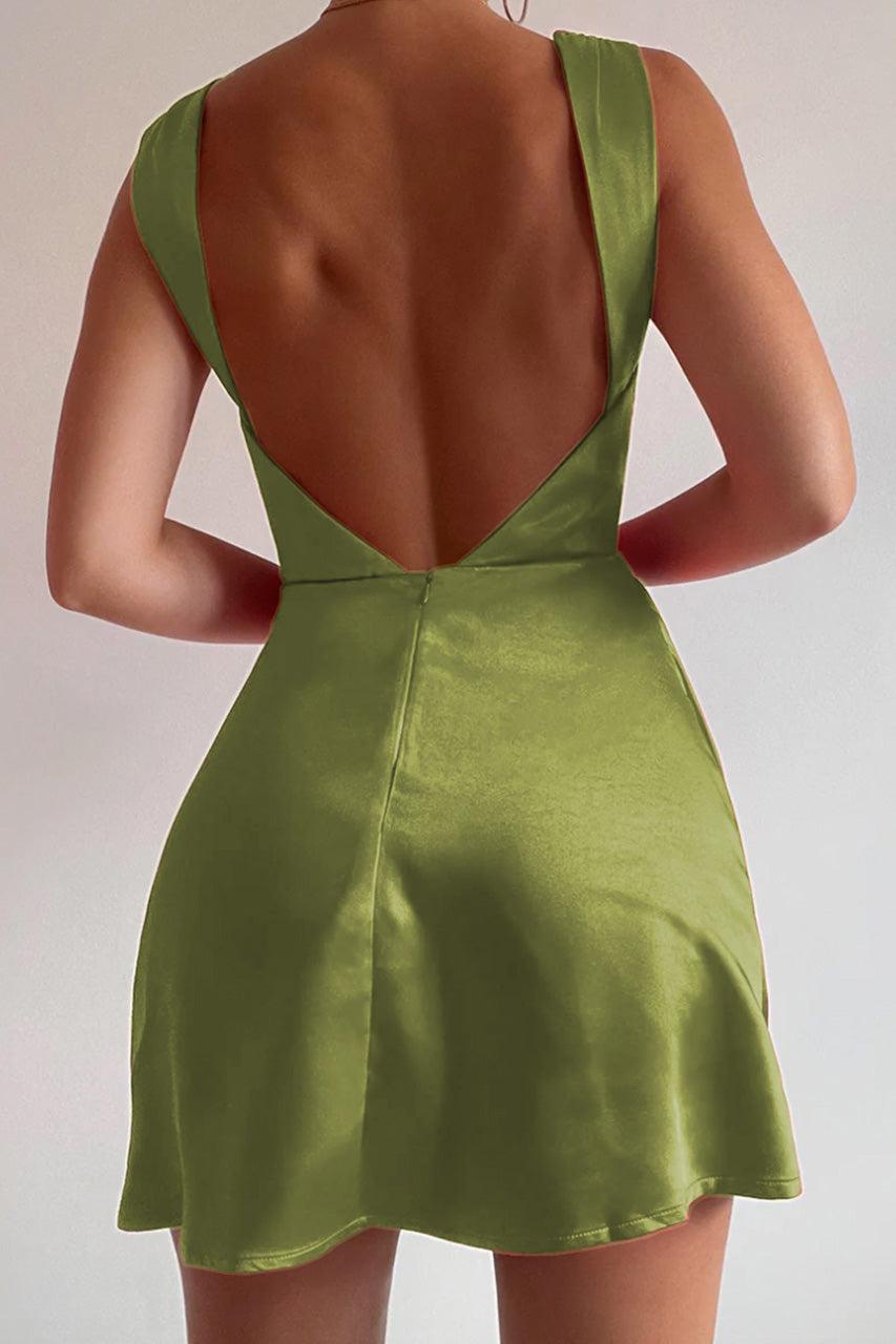 Runaway The Label HAVANNA MINI DRESS - LIME