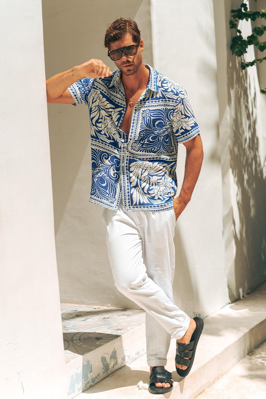 Runaway The Label HAVANNA SHIRT - BLUE