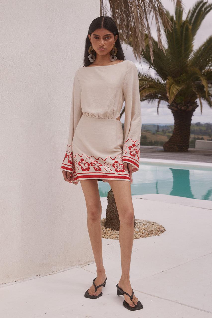 Runaway The Label ISLA MINI DRESS - ISLA PRINT