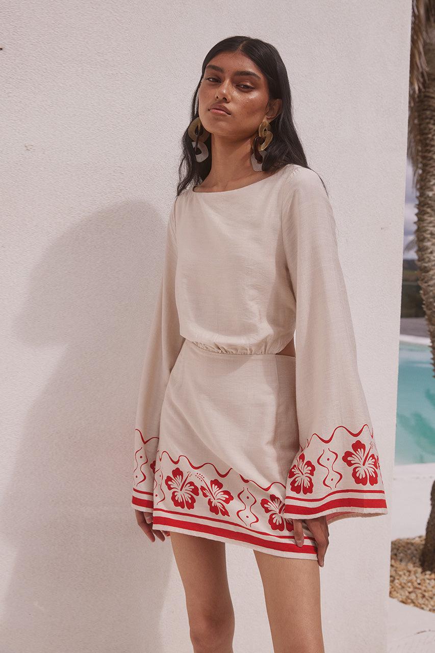 Runaway The Label ISLA MINI DRESS - ISLA PRINT