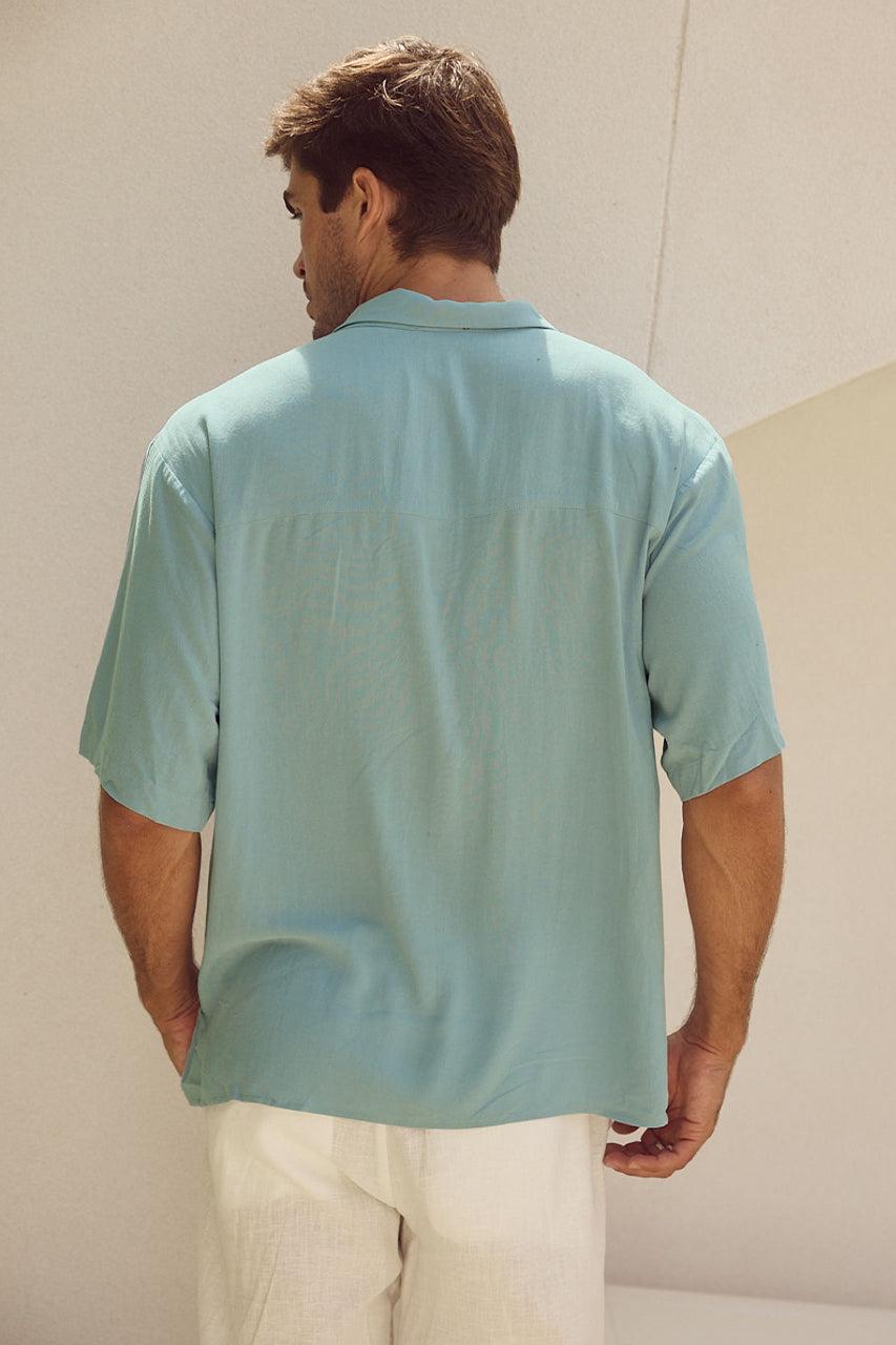 Runaway The Label JAYDEN SHIRT - BLUE