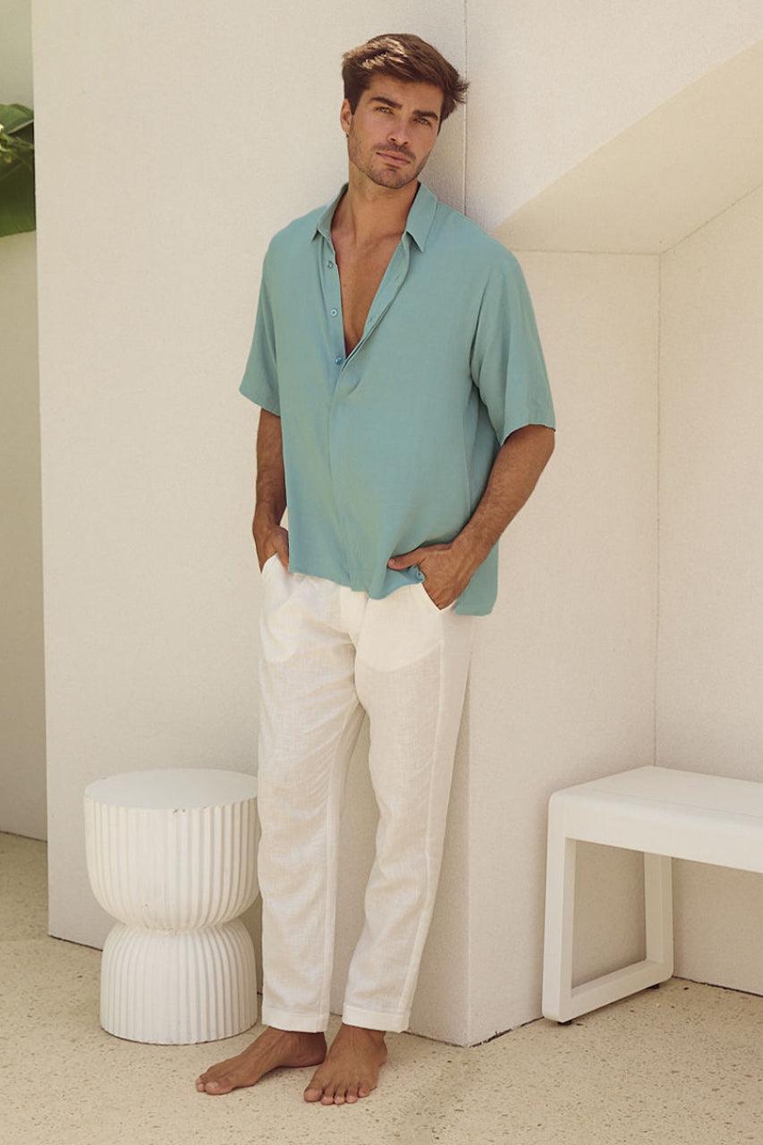 Runaway The Label JAYDEN SHIRT - BLUE