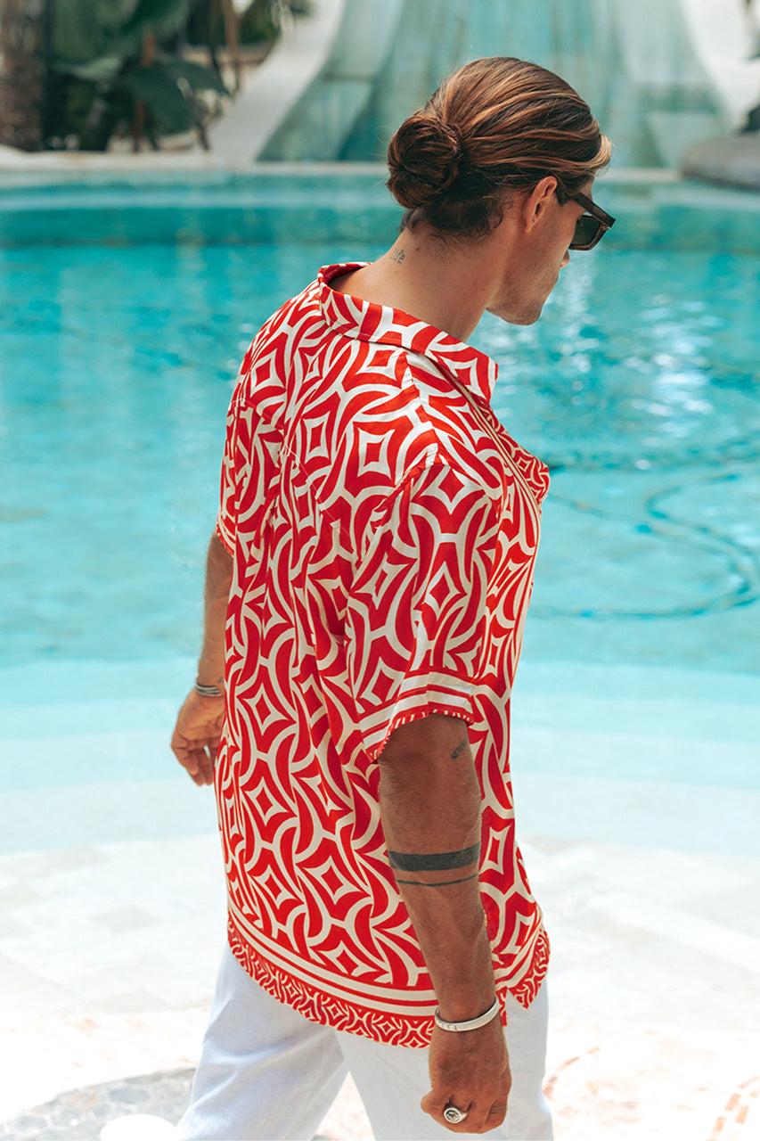 Runaway The Label KLAUS SHIRT - RED