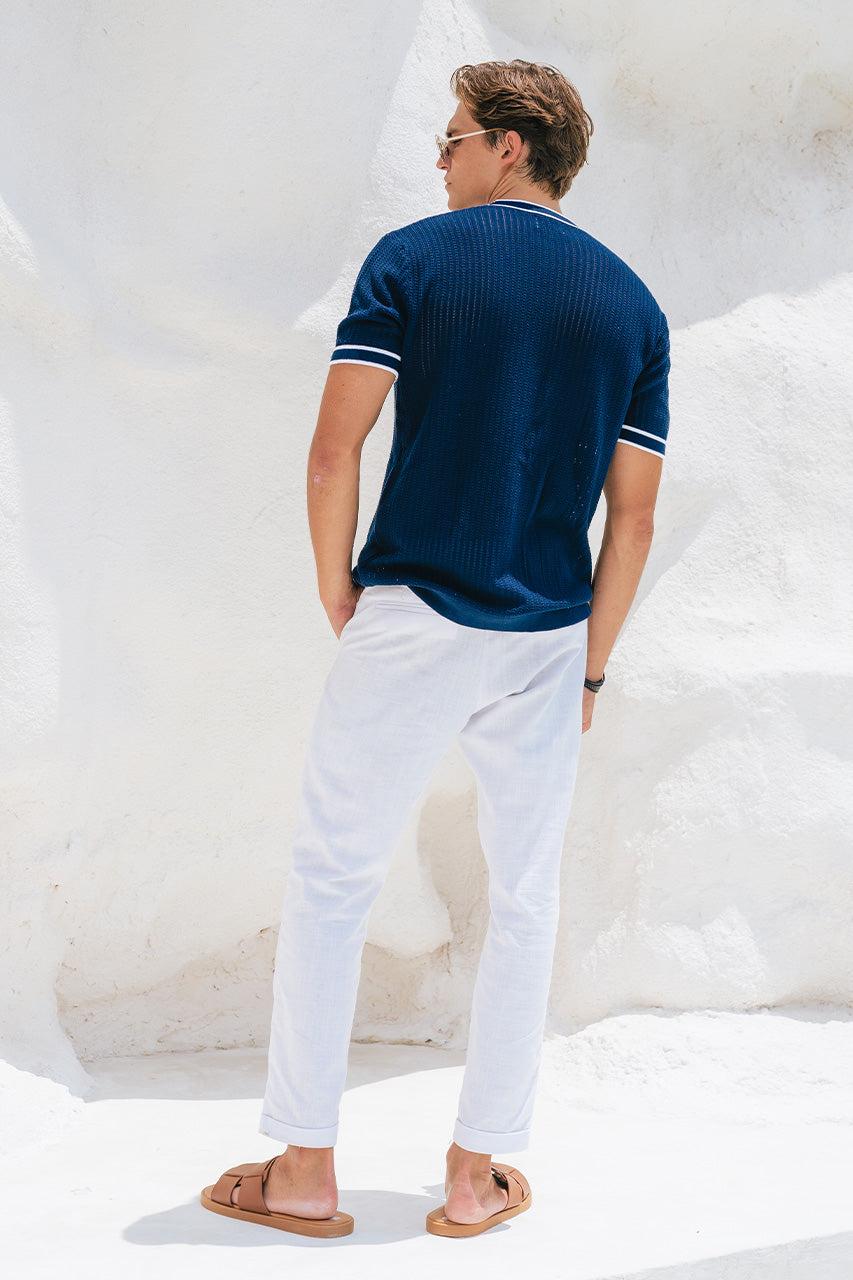 Runaway The Label LACHY TOP - NAVY