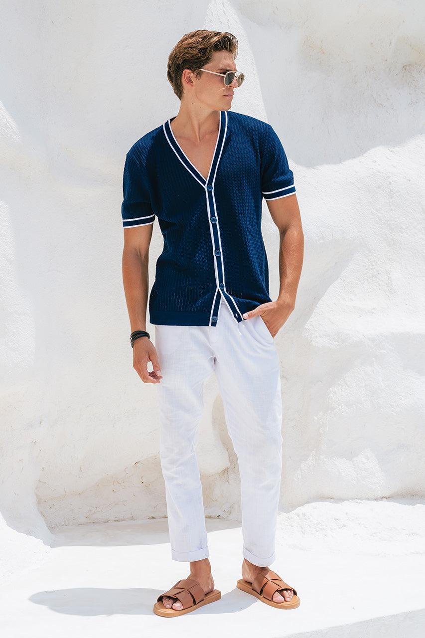 Runaway The Label LACHY TOP - NAVY