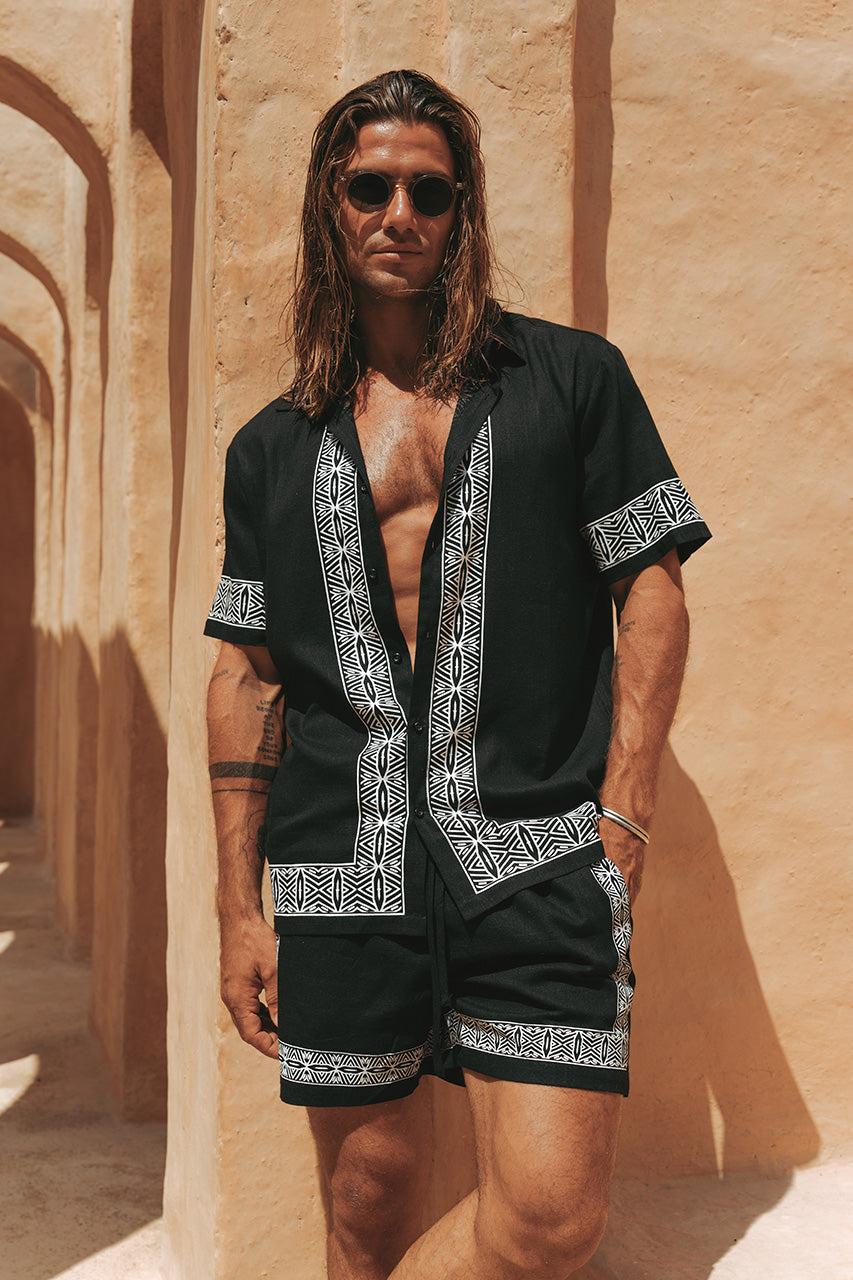 Runaway The Label LEVI SHIRT - BLACK