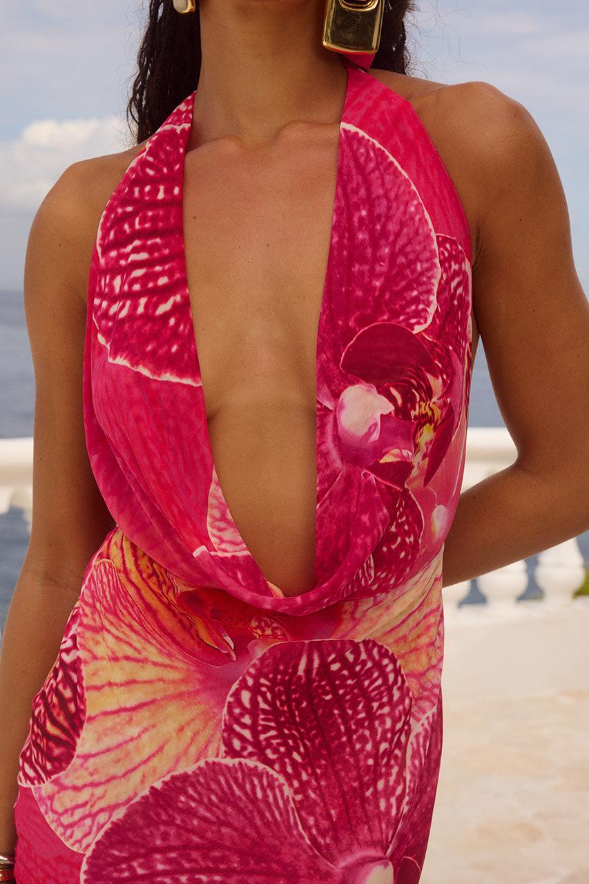 Runaway The Label LEXIE MAXI DRESS - ISABEL PINK