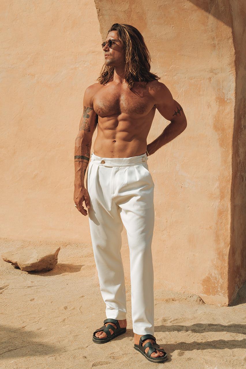 Runaway The Label MARTIN PANT - WHITE