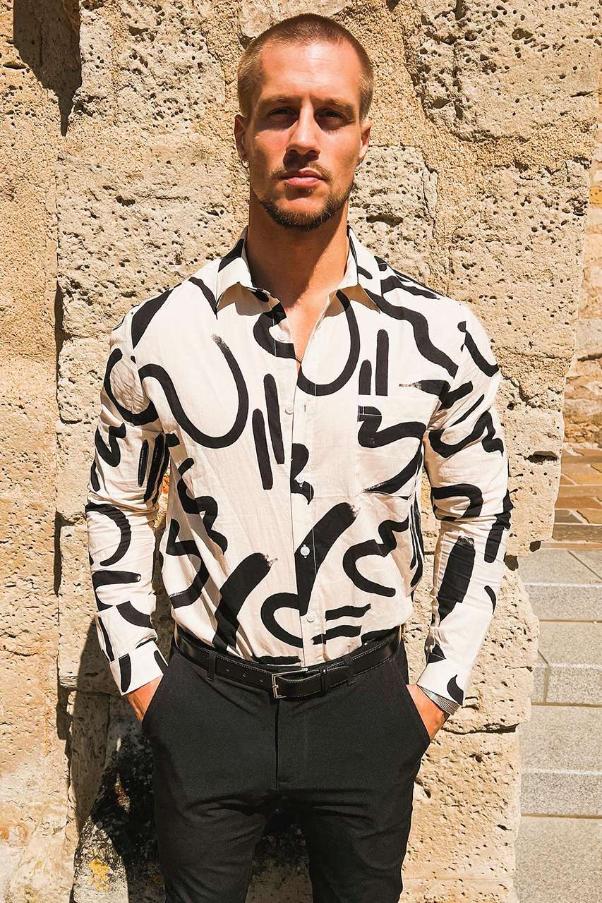 Runaway The Label MEN'S L/S SHIRT - YORK SAND