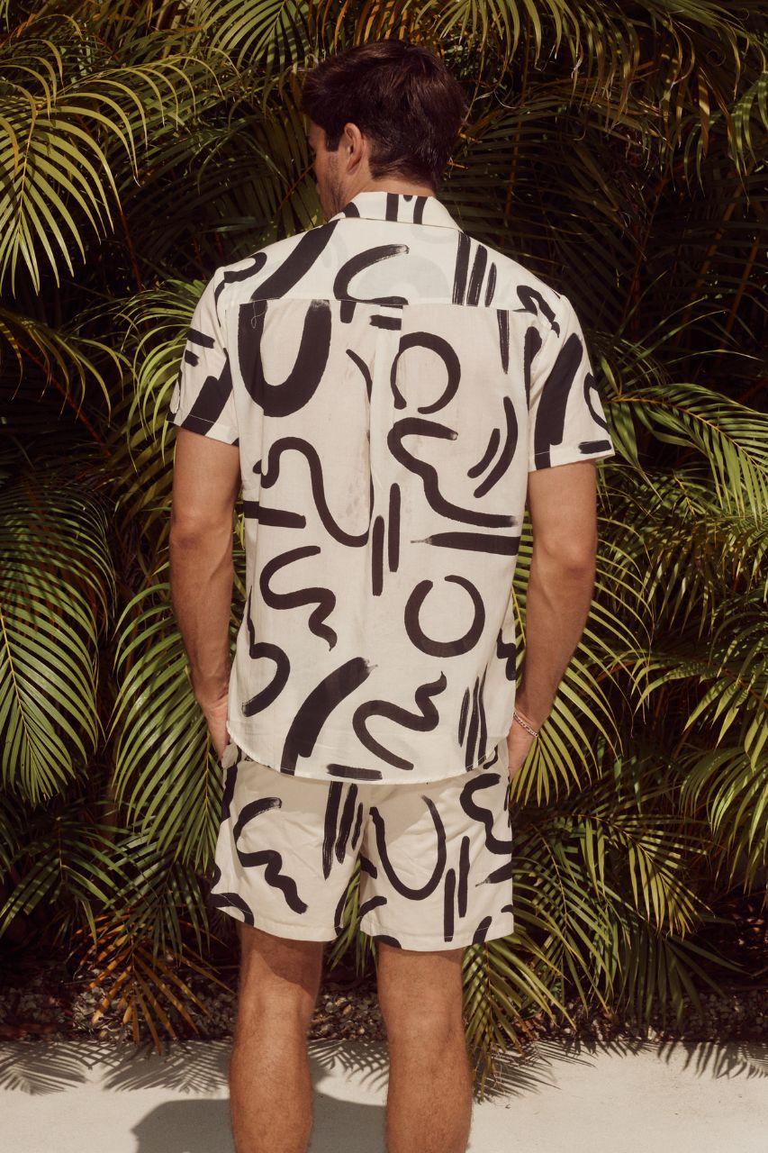 Runaway The Label MEN'S YORK SHIRT - SAND