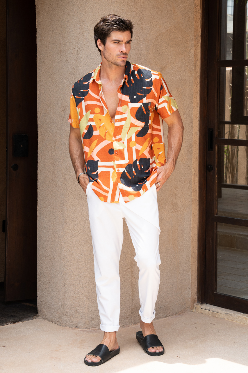 Runaway The Label NATHAN SHIRT - SACHI PRINT