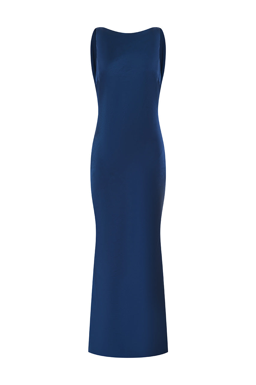 Runaway The Label RAELYN MAXI DRESS - NAVY
