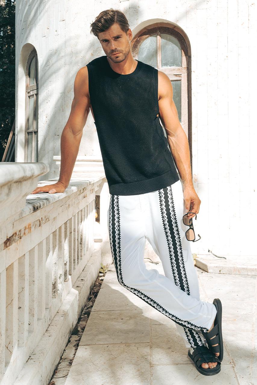 Runaway The Label REECE KNIT TANK - BLACK
