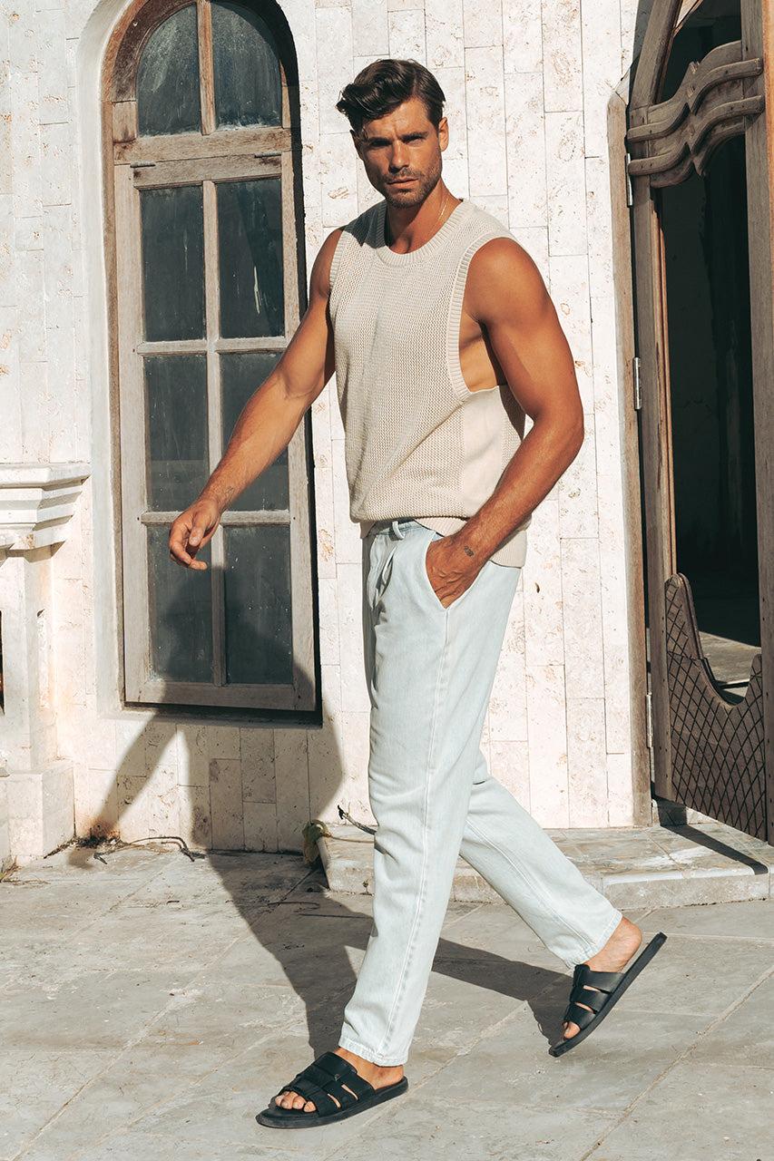 Runaway The Label REECE TANK - SAND