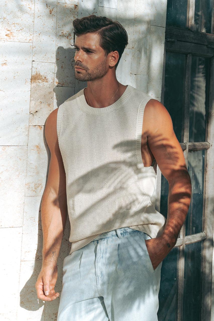 Runaway The Label REECE TANK - SAND