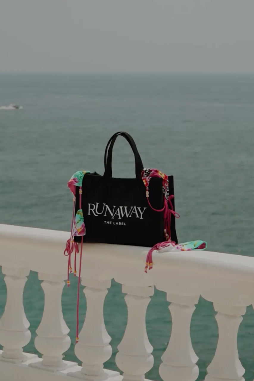 Runaway The Label RUNAWAY CANVAS BAG - BLACK