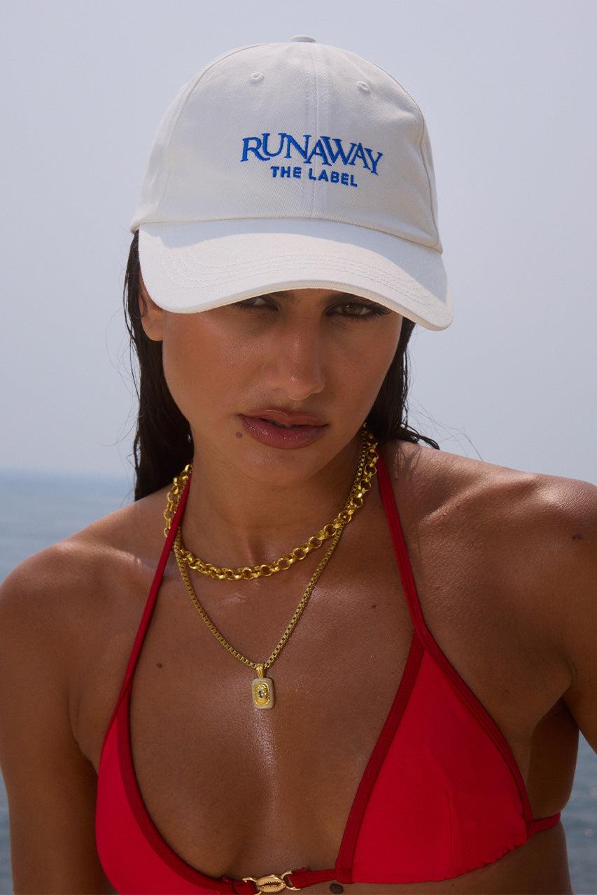runaway the label RUNAWAY CURSIVE CAP - IVORY