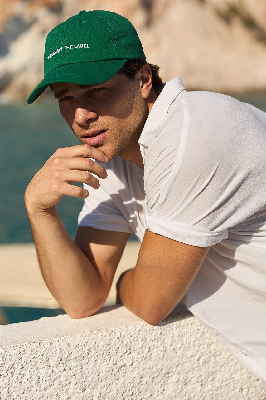 Runaway The Label RUNAWAY PLAIN CAP - EMERALD