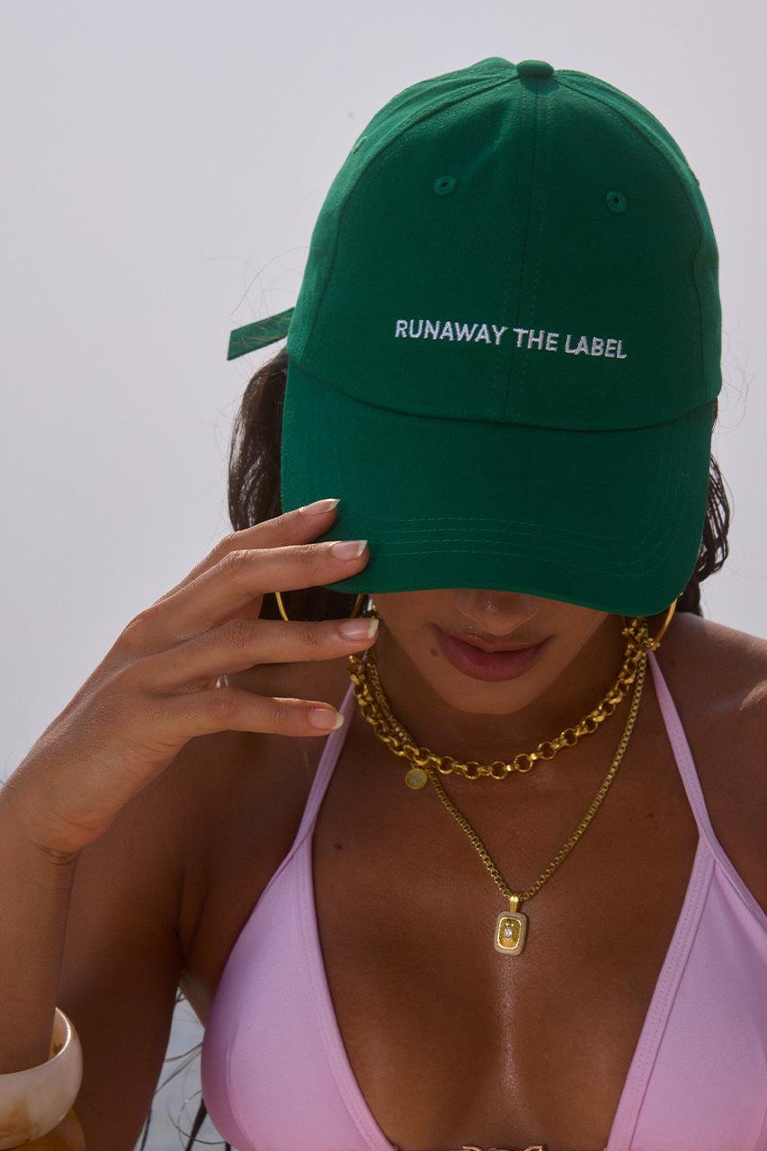 Runaway The Label RUNAWAY PLAIN CAP - EMERALD