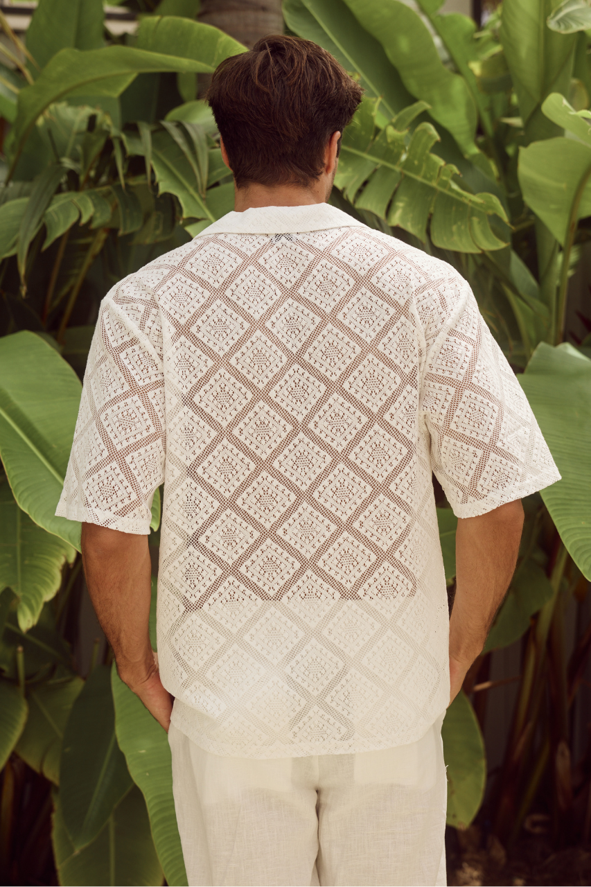 Runaway The Label TULUM SHIRT - IVORY
