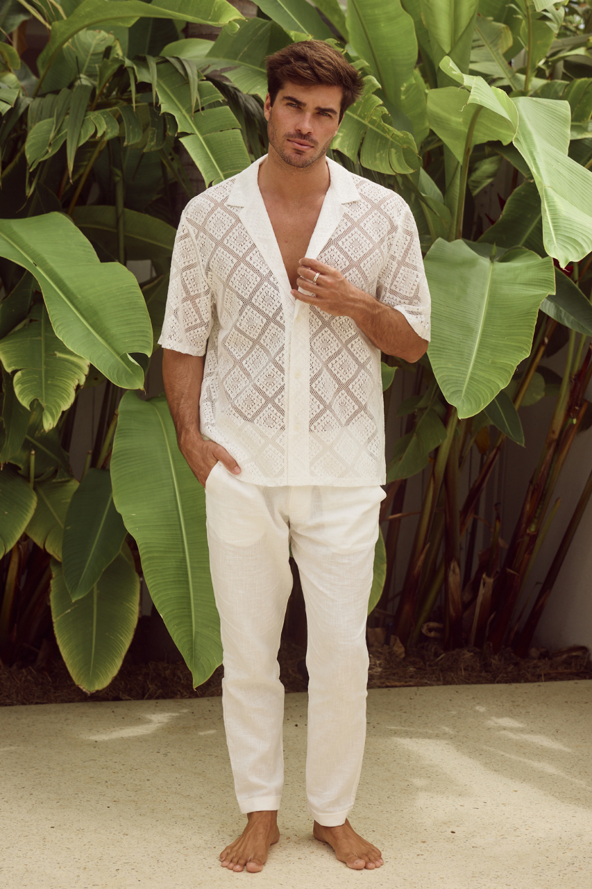Runaway The Label TULUM SHIRT - IVORY