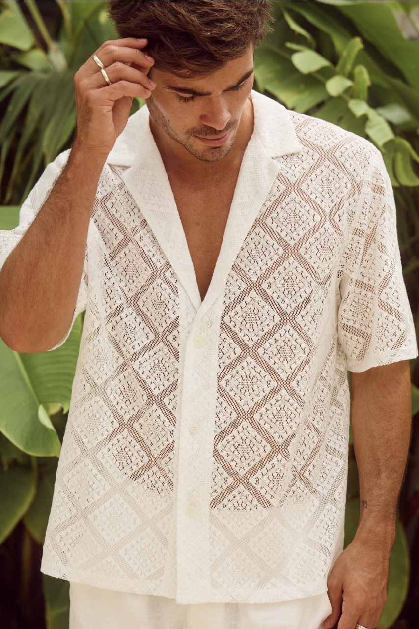 Runaway The Label TULUM SHIRT - IVORY