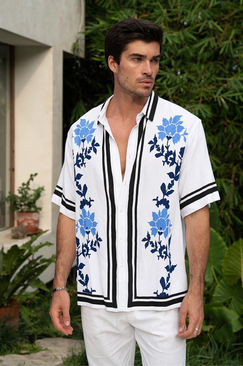 Runaway The Label ZEPHYR SHIRT - ZEPHYR BLUE