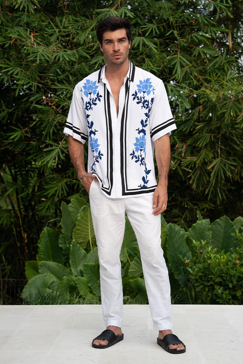 Runaway The Label ZEPHYR SHIRT - ZEPHYR BLUE