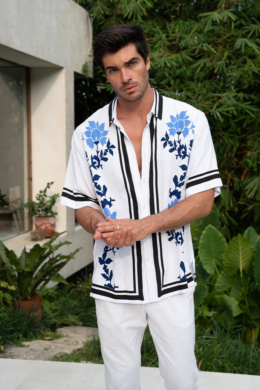 runaway the label ZEPHYR SHIRT - ZEPHYR BLUE